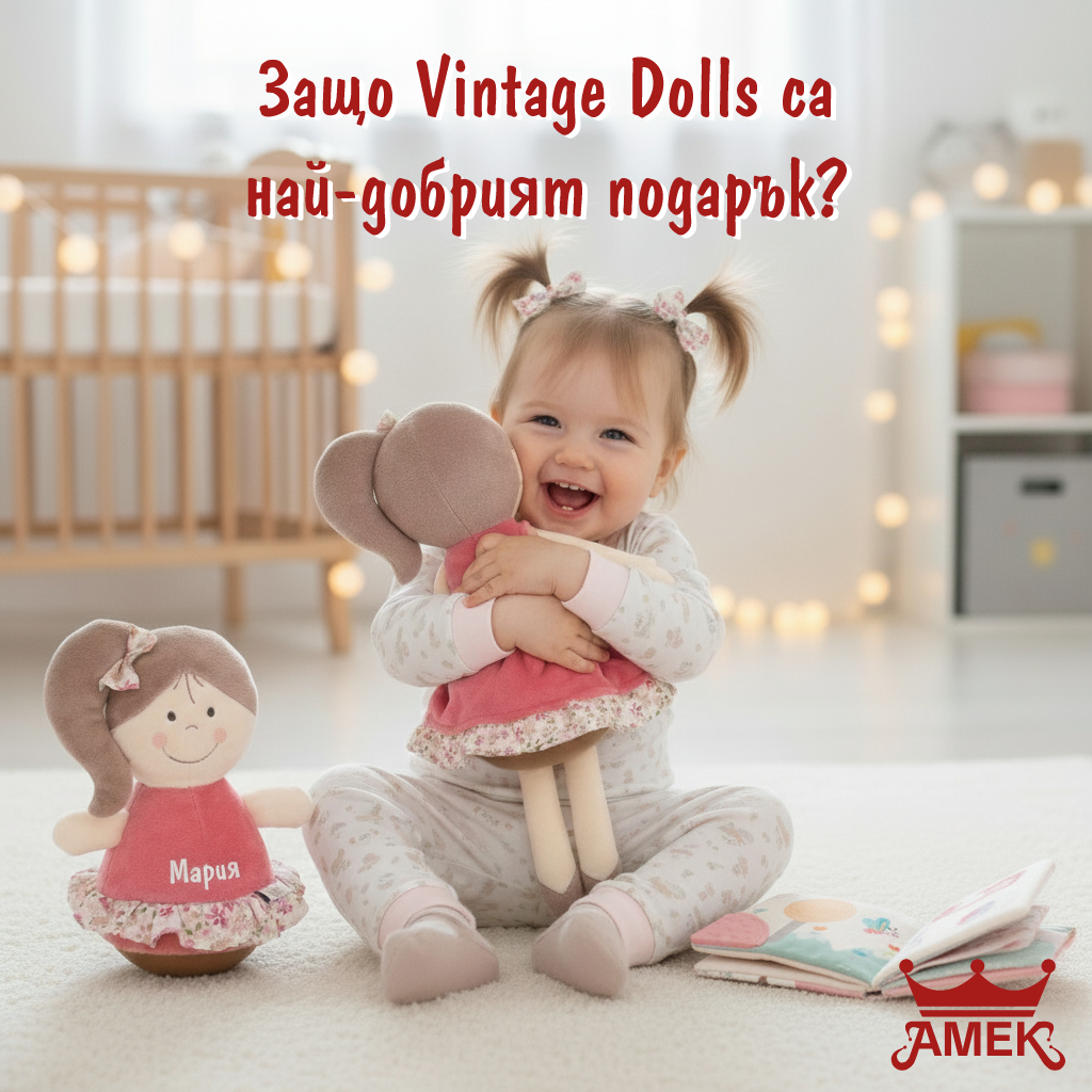 От нежна прегръдка до скъп спомен: Защо Vintage Dolls са най-добрият подарък